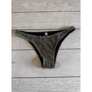 SIMON MILLER BWAI BIKINI BOTTOM gold size Small new without tags
